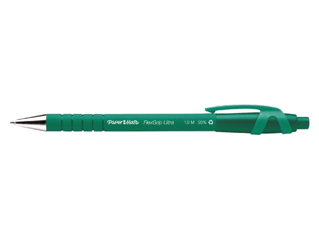 Balpen Paper Mate Flexgrip Ultra medium groen afbeelding