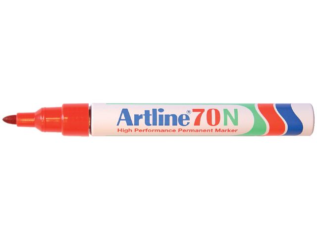 Viltstift Artline 70 rond 1.5mm rood afbeelding
