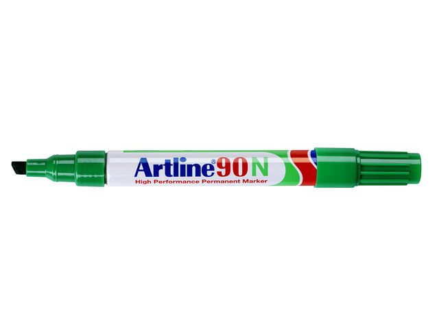 Viltstift Artline 90 schuin 2-5mm groen afbeelding