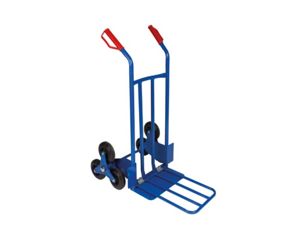 TRAPPENSTEEKWAGEN - 6 WIELEN - max. LAST 150 kg afbeelding