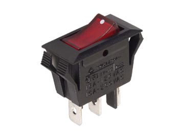 VERMOGEN ROCKERSCHAKELAAR 10A-250V SPDT ON-ON afbeelding