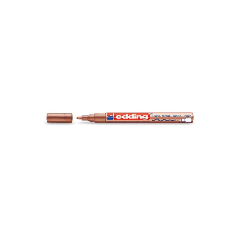 Viltstift edding 751 lakmarker rond 1-2mm koper afbeelding