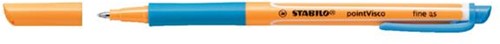 Rollerpen STABILO PointVisco 1099/51 fijn azuurblauw