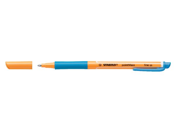 Rollerpen STABILO PointVisco 1099/51 fijn azuurblauw afbeelding