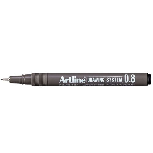 Fineliner Artline technisch 0.8mm zwart afbeelding