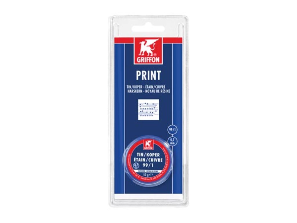 Velleman GRIFFON DRAADSOLDEER VOOR PRINTPLATEN TIN KOPER 99 1