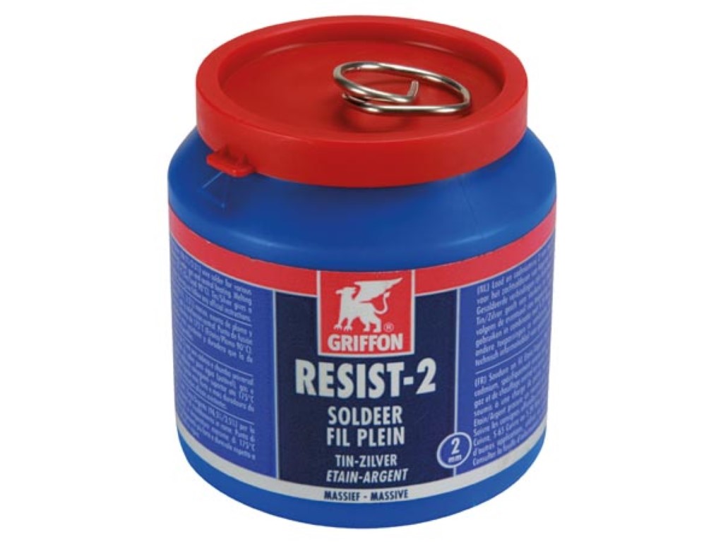 GRIFFON - TIN/ZILVERSOLDEER - 500 g - 2 mm afbeelding