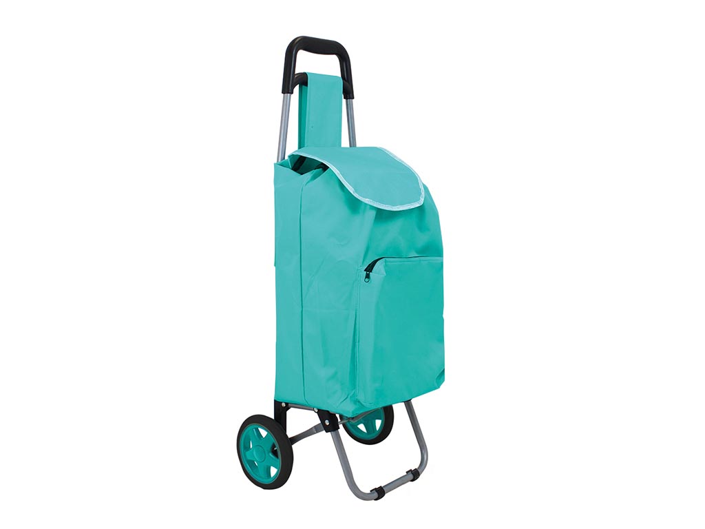 Boodschappenwagen - 30 l - isothermisch - Turquoise afbeelding