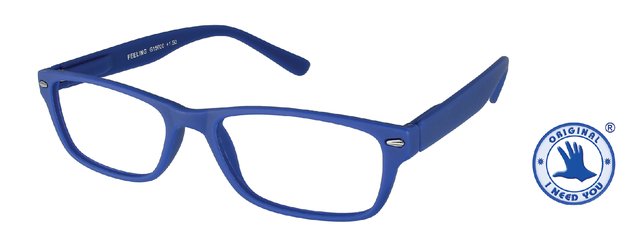 Leesbril I Need You +2.50 dpt Feeling blauw afbeelding