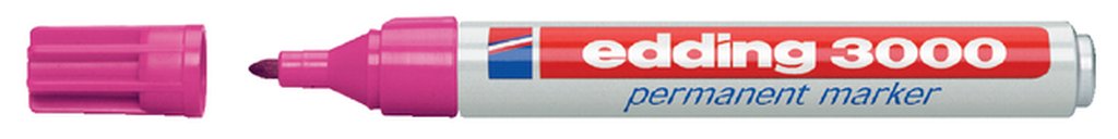 Viltstift edding 3000 rond 1.5-3mm roze afbeelding