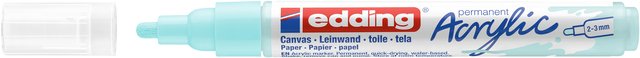 Acrylmarker edding e-5100 medium pastel blauw afbeelding