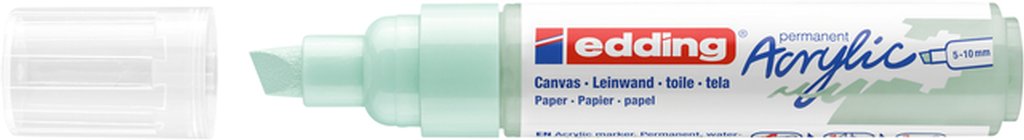 Acrylmarker edding e-5000 breed zacht mint afbeelding