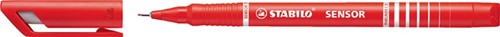 Fineliner STABILO Sensor 189/40 fijn rood