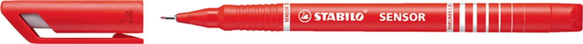 Fineliner STABILO Sensor 189/40 fijn rood afbeelding