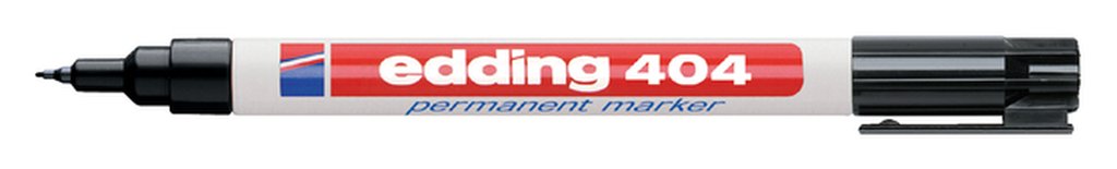 Viltstift edding 404 rond 0.75mm zwart afbeelding