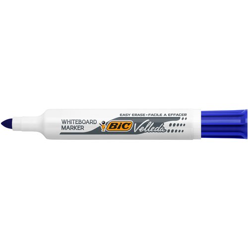 Whiteboardmarker Bic Velleda 1711 rond large blauw afbeelding