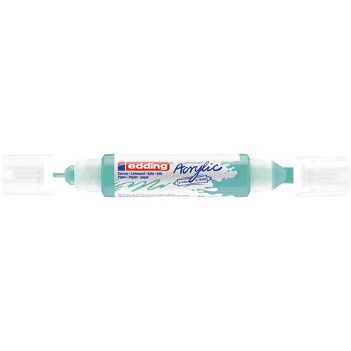 Acrylmarker edding e-5400 3D double liner opulent turquoise afbeelding