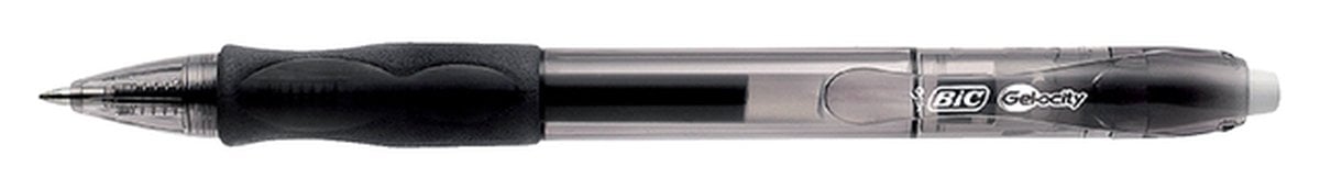 Gelschrijver Bic Gel-ocity medium zwart afbeelding