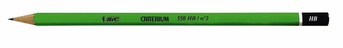 Potlood Bic Criterium 550 zeshoekig HB afbeelding