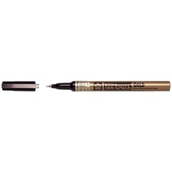 Viltstift Sakura Pen-touch extra fijn goud