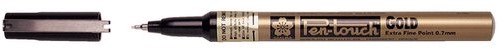 Viltstift Sakura Pen-touch extra fijn goud