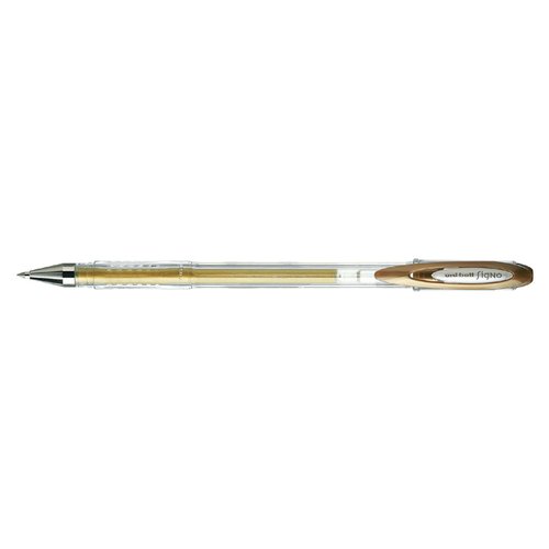 Rollerpen Uni-ball Signo medium metallic goud afbeelding