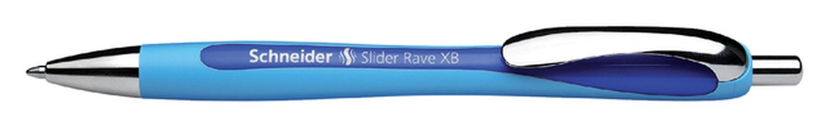 Balpen Schneider Slider Rave extra breed donkerblauw afbeelding