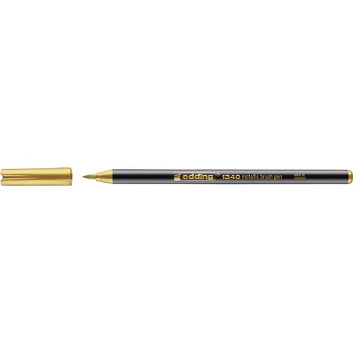 Brushpen edding 1340 metallic goud afbeelding
