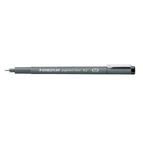 Fineliner Staedtler Pigment 308 zwart 0.2mm afbeelding