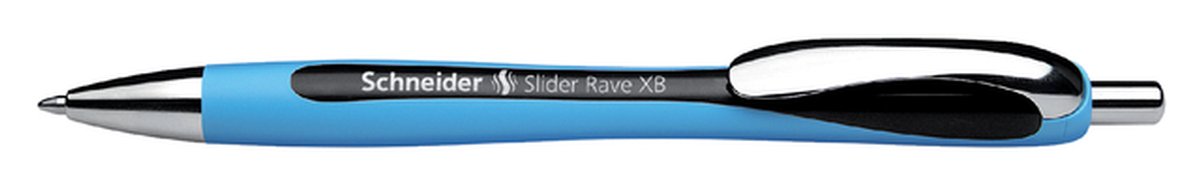 Balpen Schneider Slider Rave extra breed zwart afbeelding
