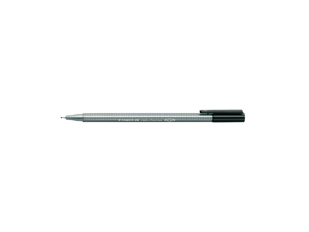 Fineliner Staedtler Triplus 334 zwart 0.3mm afbeelding