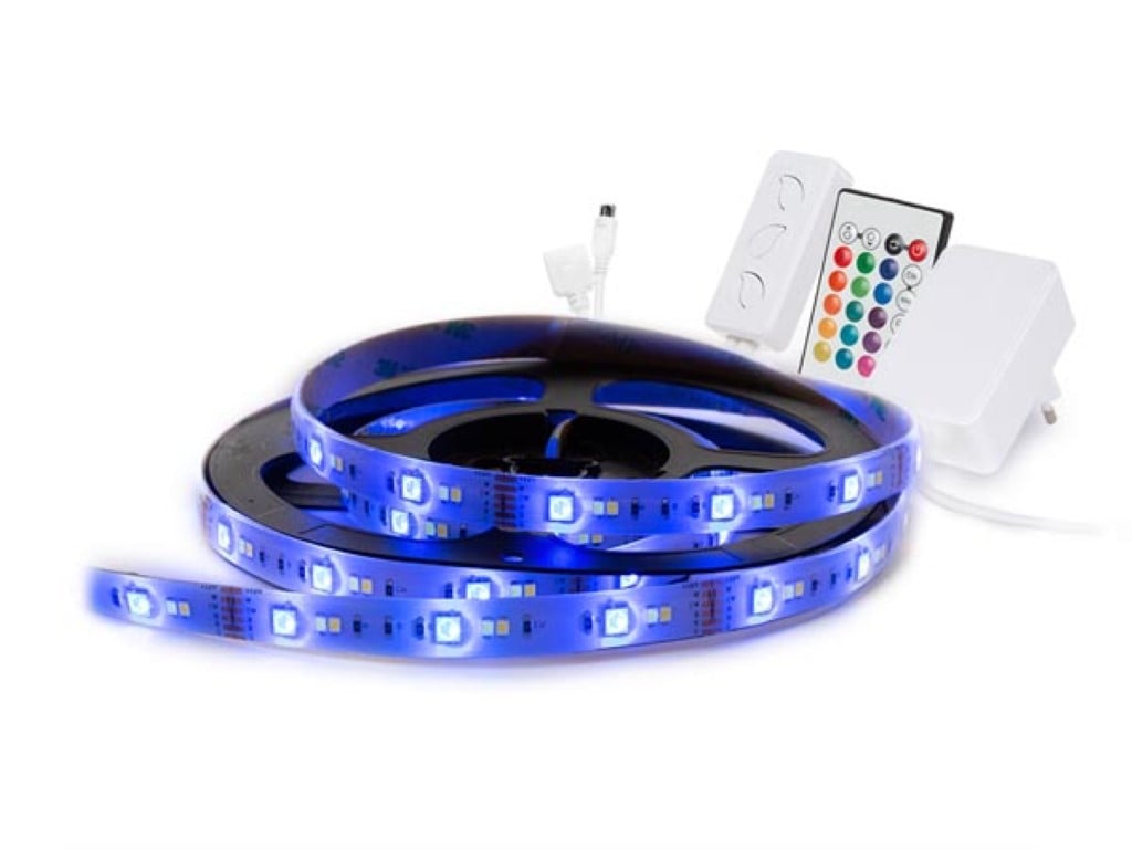 SMART WIFI RGB-LEDSTRIP KIT - KOUDWIT & WARMWIT - 5 m - 12 VDC afbeelding