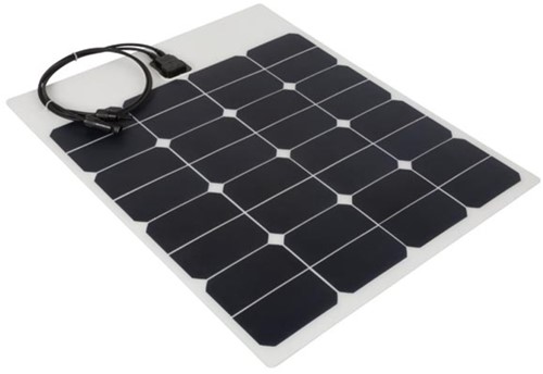 FLEXIBEL ZONNEPANEEL - 12 V - 50 W