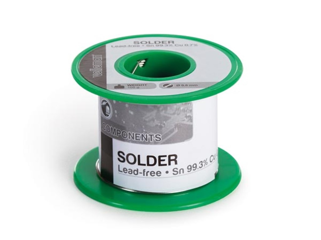 Velleman LOODVRIJ Soldeerdraad Sn 99.3% Cu 0.7% 0.6mm 100g