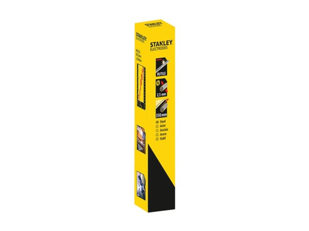 STANLEY LASSEN - RUTIELE ELEKTRODES TRIO (50 x 2 mm, 50 x 2.5 mm, 30 x 3.25 mm) afbeelding