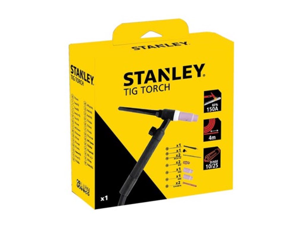 STANLEY LASSEN - TIG TOORTS LASSET - WOLFRAAM 1.6 ~ 2.4 mm (10 st.) afbeelding