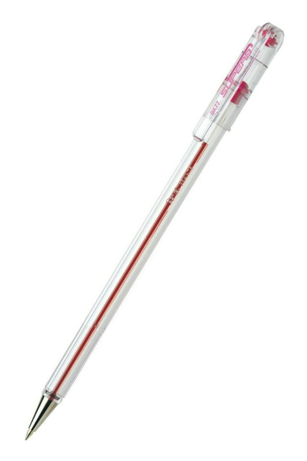 Balpen Pentel BK77 fijn rood afbeelding