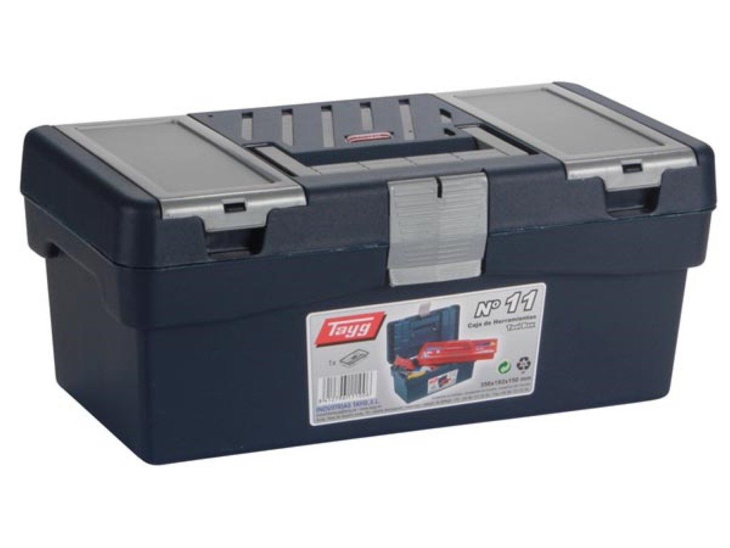 Velleman TAYG GEREEDSCHAPSKOFFER 356 x 192 x 150 mm MET INLEGBAK 10 2 L