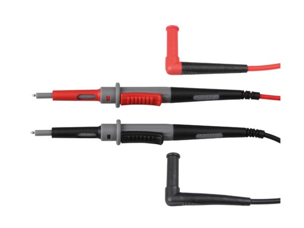 Velleman SET MET PVC-MEETSNOEREN CAT IV 10 A 2 mm 4 mm LENGTE 100 cm