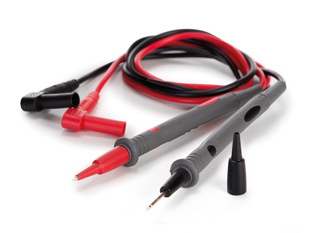 Meetsnoer set - CAT III 1000 V / CAT IV 600V - lengte 100 cm afbeelding