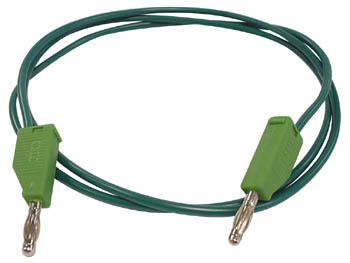 Velleman MEETSNOEREN (SPUITGEGOTEN BANAANPLUGGEN 4mm) GROEN