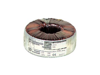 TOROÏDALE TRANSFORMATOR 160VA 2 x 18V / 2 x 4.44A afbeelding