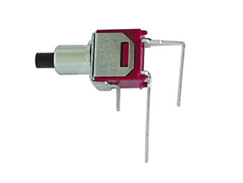 Velleman HAAKSE VERTICALE SUBMINIATUUR DRUKSCHAKELAAR SPST OFF-(ON)
