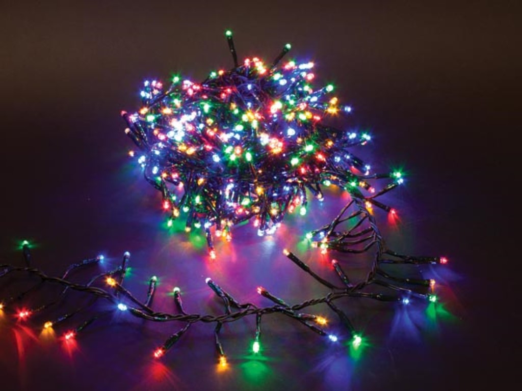 Twistlight LED - 6 m - 510 multicolor lampen - zwart draad - 31V afbeelding