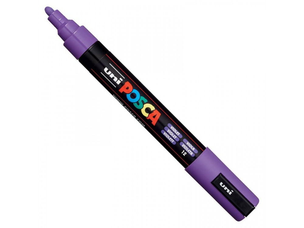 Verfstift Posca PC5M medium paars afbeelding