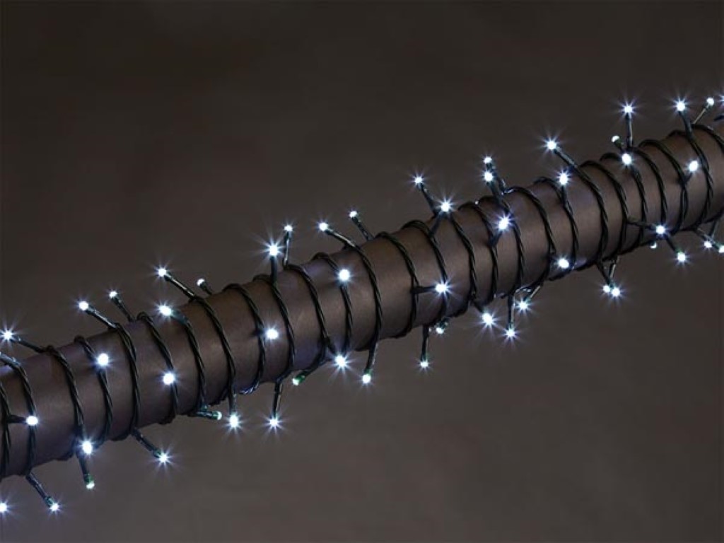 Velleman LUNA LED 12 m 160 leds wit groene kabel modulator 24 V