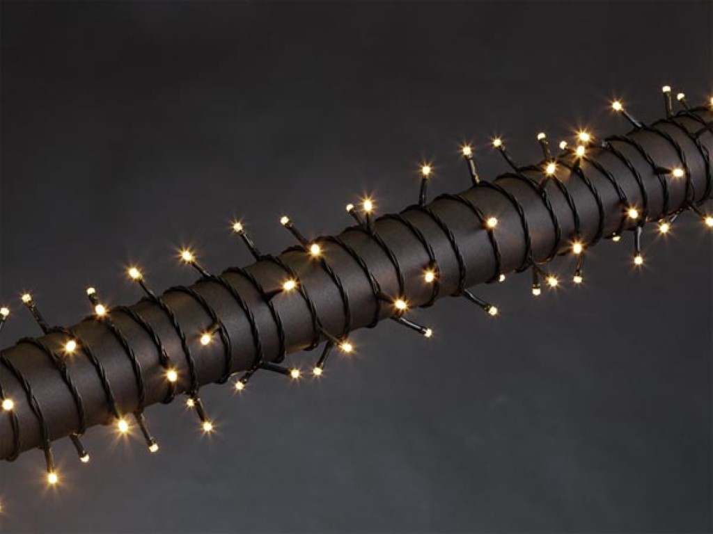 Velleman LUNA LED 12 m 160 leds wit groene kabel modulator 24 V