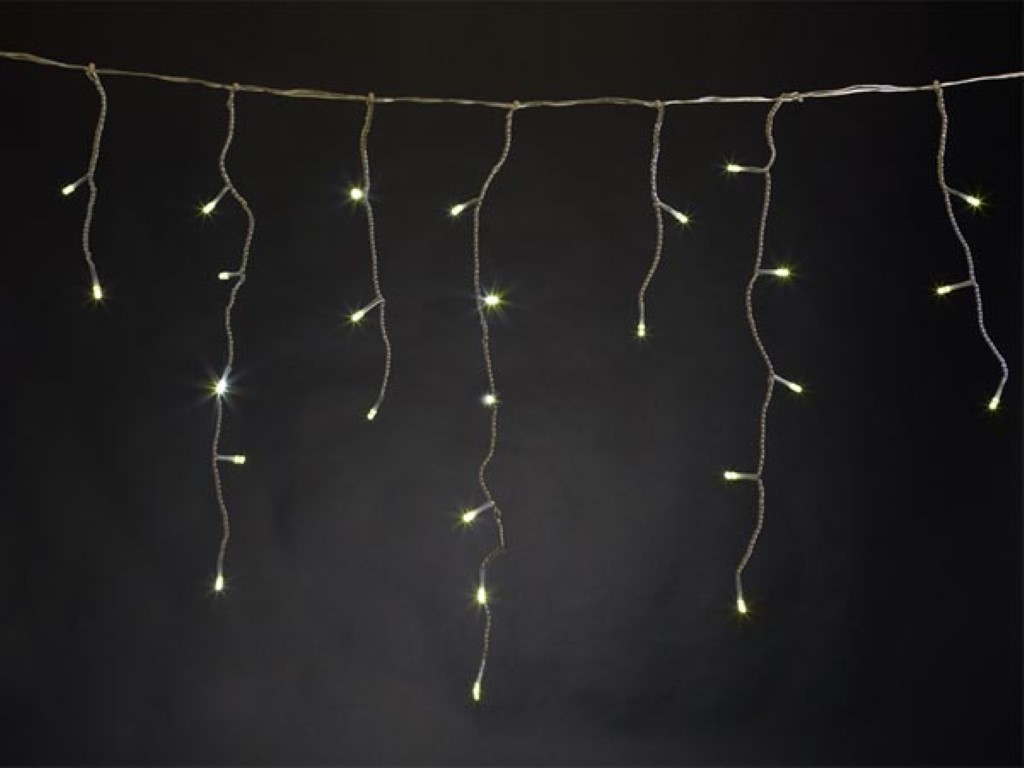 Velleman RANA LED 4 x 1.3 m 300 leds warmwit transparante kabel 24 V