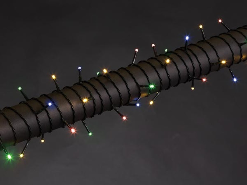 Velleman WEGA LED 12 m 80 leds veelkleurig groene kabel 24 V