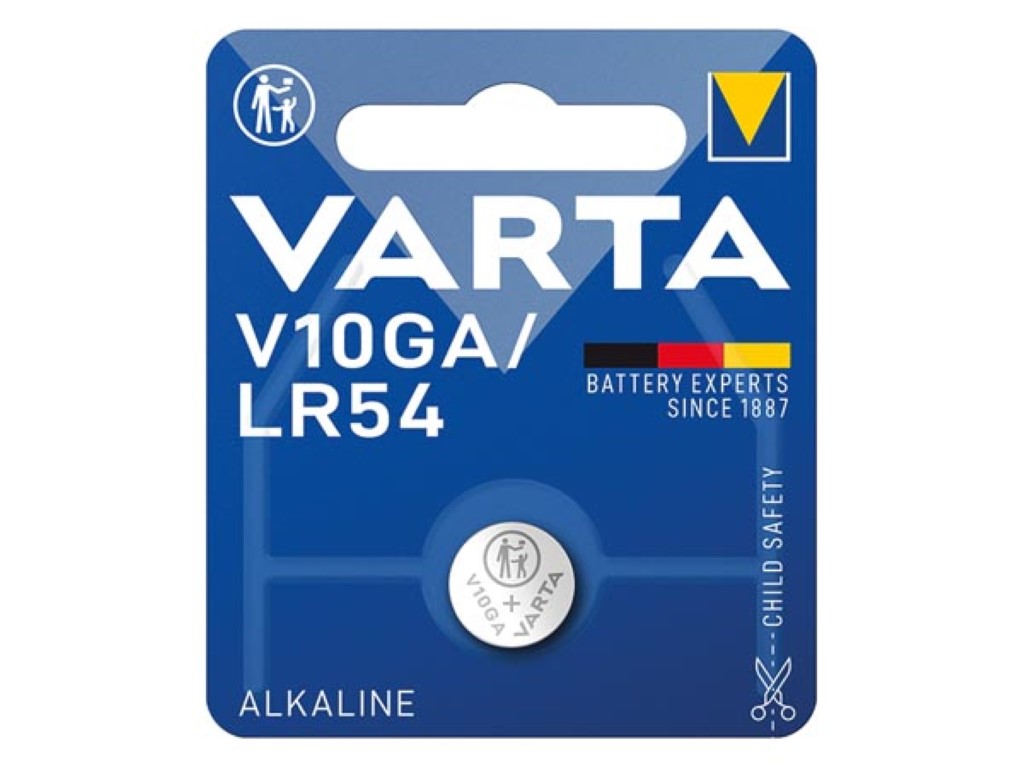 ALKALINE LR54 1.5V-50mAh 4274.801.401 (1st/bl) afbeelding